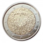 2 Euro Gedenkm�nze Finnland 2008 - 60 Jahre Menschenrechte pfr. lose