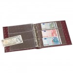Classic Banknoten-Album blau