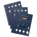VISTA-M�nzbl�tter "Euro" Deutschland f�r insgesamt 5 Kursm�nzens�tze 3er-Pack