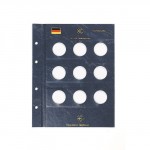 VISTA-M�nzbl�tter f�r deutsche 10-Euro-Gedenkm�nzen 2er-Pack