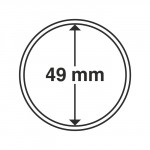 M�nzkapseln Innendurchmesser 49 mm 10er-Pack