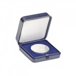 M�nzetui blau, f�r 1 M�nze bis 30 mm �