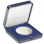M�nzetui blau, f�r 1 M�nze bis 45 mm �