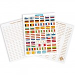 Sticker-Set f�r Euro-M�nzen