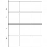 NUMIS M�nzh�llen f�r 12 M�nzenr�hmchen (50x50 mm) 5er-Pack