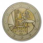 2 Euro Sonderm�nze Italien 2009 "Louis Braille"