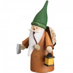 R�ucherfigur "Wichtel Holzmacher"