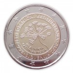 2 Euro Gedenkm�nze Slowenien 2010 - Botanischer Garten pfr. lose