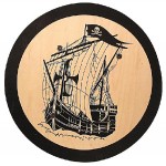 Piraten-Schild