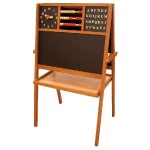 Multi-Staffelei-Tafel braun