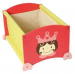 Spielzeugkiste Prinzessin pastell, stapelbar