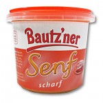 Bautzner Senf scharf im Becher