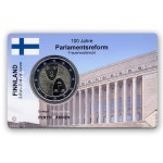 2 EUR limitierte Info-Coincard Finnland 2006 - Parlamentsreform pfr.