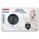 2 EUR limitierte Info-Coincard Luxemburg 2009 - Charlotte pfr.