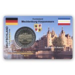 2 EUR limitierte Info-Coincard Deutschland 2007 - Mecklenburg-Vorpommern - A pfr.