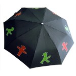 Taschenschirm Undercover schwarz