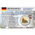 M�nzkarte f�r 2-Euro Gedenkm�nze Deutschland A 2011