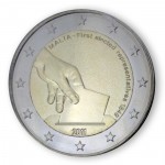 2 Euro Gedenkm�nze Malta 2011 - Wahlen 1849 Malta pfr. lose