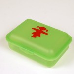 Brotdose Pausierer Ampelfrau - gr�n