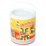 Holzbausteine Architect mit 75 Steinen