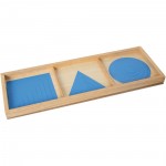 Lernspiel Geometrie in verschiedenen Farben - Montessori