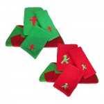 Gro�es Handtuch-Set Handt�cher, Waschhandschuh und Badetuch von Ampelmann