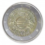 2 Euro Gedenkm�nze Deutschland 2012 A - 10 Jahre Euro Bargeld pfr. lose