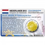 M�nzkarte f�r 2-Euro Gemeinschaftsm�nze Niederlande 2012