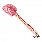 Schnarchstopper mit kariertem Kissen