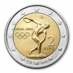 2 Euro Gedenkm�nze Griechenland 2004 - Olympia pfr. lose