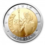 2 EUR Gedenkm�nze Spanien 2005 - Don Quijote pfr. lose