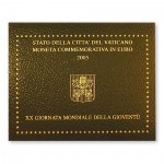 2 EUR Gedenkm�nze Vatikan 2005 - Weltjugendtag K�ln ST im Originalblister