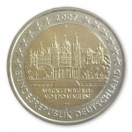 2 Euro Gedenkm�nze Deutschland 2007 A- Schloss Schwerin pfr. lose