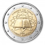 Griechenland 2007 2 Euro M�nze pfr., 50 Jahre r�mische Vertr�ge, lose