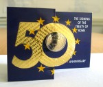 Irland 2007 2 Euro M�nze pfr., 50 Jahre r�mische Vertr�ge, im offiziellen Blister