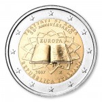 Italien 2007 2 Euro M�nze pfr., 50 Jahre r�mische Vertr�ge, lose