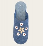 Einsteckpantoffel "Blume" klein
