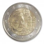 2 Euro Gedenkm�nze Luxemburg 2008 - Schloss von Berg pfr.